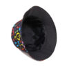oly-4f79354c6cbc31fca4c91369f22b2edc Wholesale Musical Note Pattern Bucket Hat Retro Sun Protection Unisex Double Sided Wear