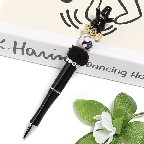 oly-4f949e50375847ea803861e39ec662d6 Wholesale Halloween Pumpkin Skull Print Acrylic Beads DIY Phone Chain Bracelet Pen Craft Gift OLY Exclusive