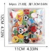 oly-4f9da22ac0326ecf3c85a164f42a2c23 Wholesale Korean Style Black Cat Embroidery Patches - Hamburger Fries Balloon Design, Polyester, for Clothing Decoration, Fashion Accessory