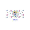 Wholesale 5pcs Sweet Cartoon Bow Heart 16oz Cup UV DTF Wraps OLY Exclusive