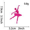 oly-4fffdbdc3afde9668d75e75187f5c9b9 Wholesale Ballet Dance Embroidered Badge Set Iron-on Patch for Shoes Hats Fashion Accessory