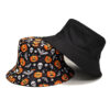 Wholesale Halloween Pumpkin Lamp Printed Fisherman Hat Sun Protection Fashion Accessory for Outdoor