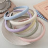 oly-50106d578a948cda1284679edb83d782 Wholesale Korean Style Dopamine Hair Hoop Narrow Sponge Headband Fashion Hair Accessory Boutique Resale