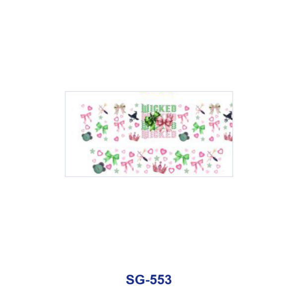 Wholesale 8pcs Lovely Little Witch 3oz Cup Stickers Wrap OLY Exclusive
