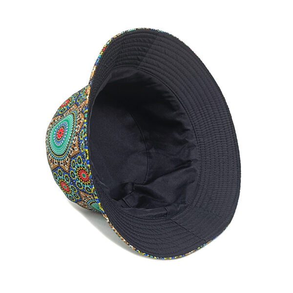 Wholesale Reversible Printed Fisherman Hat Retro Pattern Sun Protection Outdoor Travel Women's Casual Hat