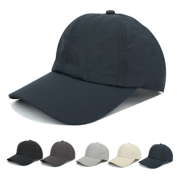 oly-5084b7973c057726ee957d64e4cbb5aa Wholesale Solid Black Large Brim Baseball Cap Quick-Dry Summer Sun Hat Fashion Accessory Unisex Gift