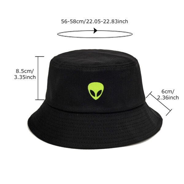 oly-50999c507b486ecceb30879ea3d947eb Wholesale Stylish Embroidered Bucket Hat Sun Protection Fashion Accessory for Resale