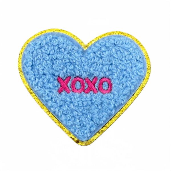 oly-5099ebda297a76ea86bbfa967e586974 Wholesale Cartoon English Love Embroidered Patch Gold Edge Decorative Accent Gift