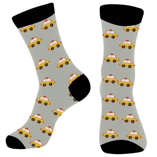 Wholesale Trendy Street Pattern Mid-Calf Cotton Socks Casual Unisex Everyday Wear