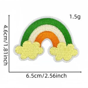 Green cloth sticker 17#
