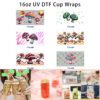 oly-50d99f51eeebc083dca414d424466ef9 Wholesale 5pcs Psychedelic Tie Dye Zebra Print Mushroom Star Chevron Triangle Mixed Decor Prints 16oz Cup UV DTF Wraps