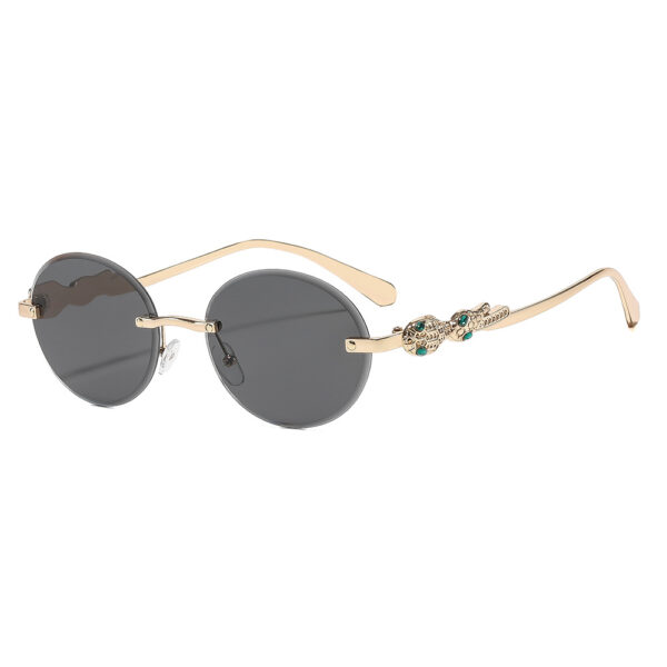 oly-50ecac7f99bff4f846321fa08f0ad3b6 Wholesale Gold Rimless Y2K Sunglasses Retro Hip Hop Party Gift