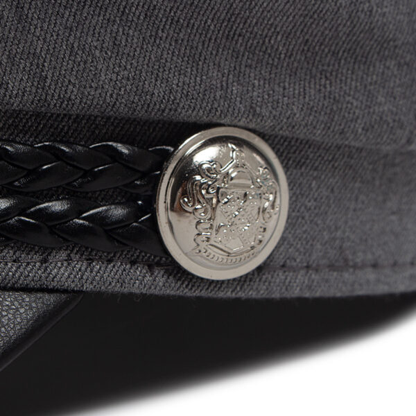 Wholesale Pink PU Leather Beret  Flat Top Adjustable Hat for Spring, Everyday Wear Boutique Resale