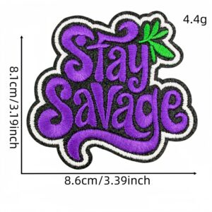 English slogan cloth stickers 10 #