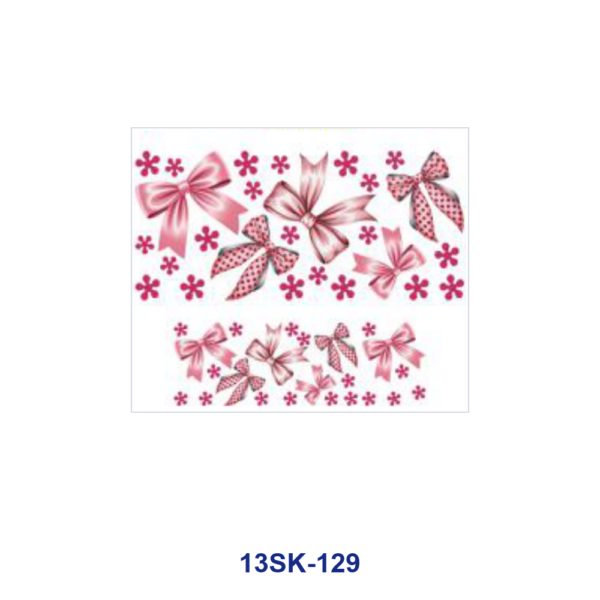 Wholesale 8pcs Cute Bow Design Mini Cup Keychain Sticker