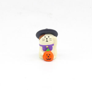 waving pumpkin cat