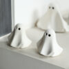 Wholesale Cute Halloween Ghost Ceramic Ornament Decorative Accent for Party Gift Boutique