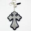 Wholesale Rhinestone Cross Keychain Fashion Decorative Accessory Wedding Gift