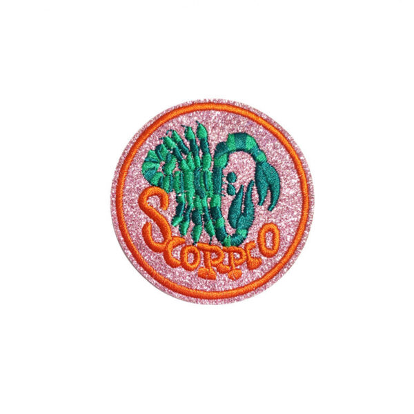 Wholesale 12 Constellation Zodiac Embroidered Patches - Chic Fashion Accessory for Clothing DIY Stickers Gift
