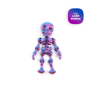 Mini skull skeleton (laser purple)