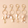oly-513cb671a61f36c279497a7f6cd30cf3 Wholesale Chic Resin Shell and Starfish Keychain - Beachy Decorative Accessory for Bag or Keys, Perfect Gift