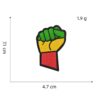oly-514e2b533bcb542163fe7cd235a8c42c Wholesale Embroidered Rainbow Heart Patch Decorative Accent for Hats Bags