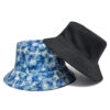 Wholesale Double Sided Leaf Print Fisherman Hat Stylish Summer Sun Hat for Outdoor Everyday Use