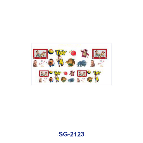oly-516b1939ff0102b6ad55383ff45879ff Wholesale 8pcs Mixed Popular Cartoon Character Print 3oz Cup Stickers Wrap OLY Exclusive