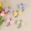 oly-516cd0760e6195efc8f9fbeb63f0c4dc Wholesale Silicone Bow Keychain Fashion Accessory Pendant for Bags and Phones