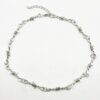 Wholesale Gothic Punk Barbed Wire Thorn Necklace Unisex Stylish Jewelry Accessory