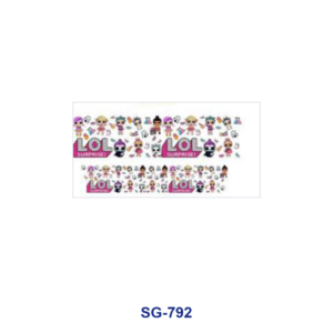 SG-792 / 8pcs / 16*7cm