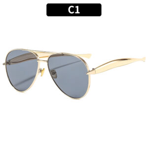 C1-gold frame gray piece