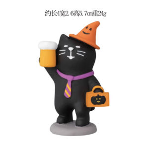 Cheers to halloween black cat
