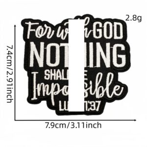 Cartoon english cloth sticker 7#
