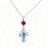 oly-51c220fc3dca0c100d3a3e5231e510d9 Wholesale Cross Pendant Necklace for Men Vintage Gothic Style Zinc Alloy Chain Jewelry Boutique Resale