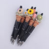 oly-522b6f3ecd7198970a95e9337d0f857c Wholesale Cartoon Sunflower DIY Beaded Pen Fashion Accessory Craft Supply