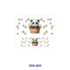 oly-5238d14e1ba4cd2ae8de657bc4c2bcf0 Wholesale 8pcs Kawaii Panda Mini Cup Keychain Sticker