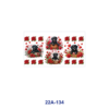 oly-5257a74aeefdfe198d46db415fb01b9c Wholesale 5pcs Valentine Puppy Farm Calf Garden Sprite Red Rose Heart Bow Hot Air Balloon Mixed Print 16oz Cup UV DTF Wraps