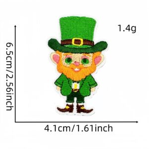 Green cloth sticker 18#