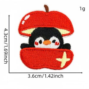 Cartoon little penguin cloth sticker 3 #