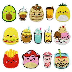 Hamburger ice cream cloth sticker 1 #