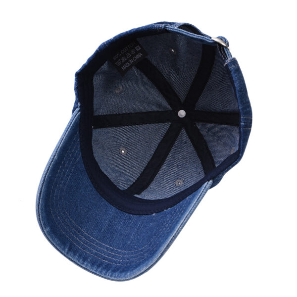 Wholesale Vintage Denim Baseball Cap - Stylish Sun Protection Hat, Fashion Accessory for Couples, Boutique Gift