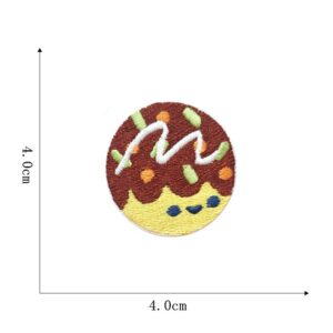 Donut cloth stickers-9#