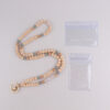 Wholesale Beaded Silicone Lanyard Necklace Silver Ball Chain Fashion Accessory