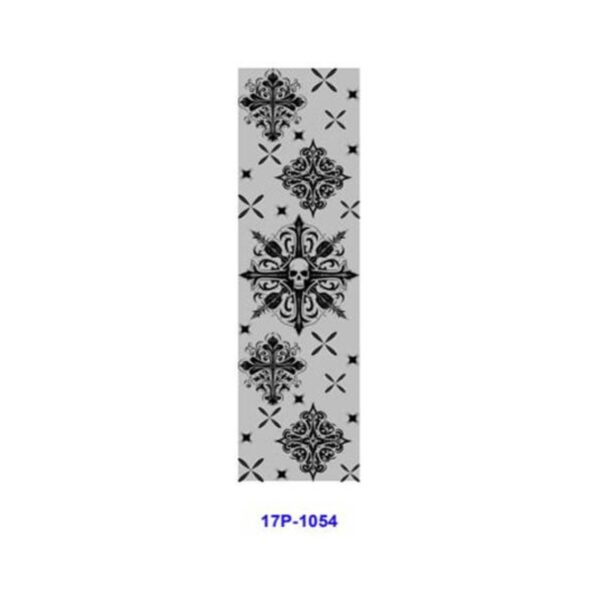 oly-52d1fe420659c86246d572715b247649 Wholesale 2/8/16pcs UV DTF Stickers Wing Skull Gothic Castle Ornament Patterns Pen and Bookmark Stickers