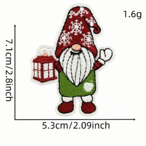 Christmas cloth stickers 17 #
