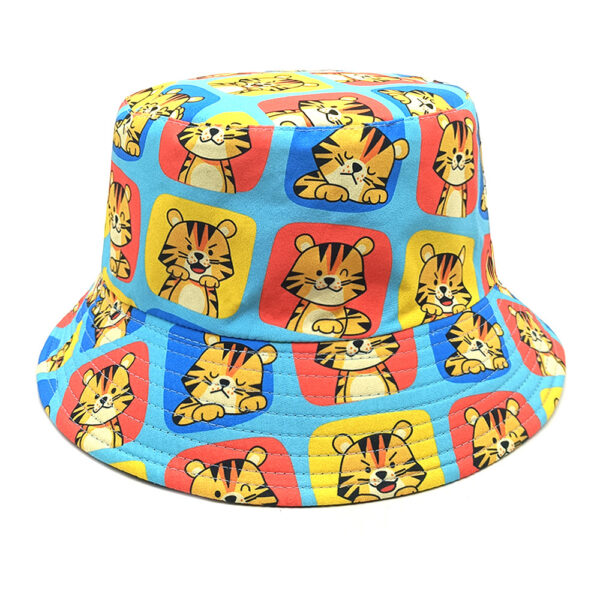 oly-5302c99dc73a27819115a22570f942cf Wholesale Trendy Reversible Tiger Bucket Hat Sun Protection Casual Outdoor Hat for Resale