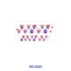 oly-5304c15cd4c7a9ccc0a3819bb58d9189 Wholesale 8pcs Mixed Cute Cartoon Monster Heart Print 3oz Cup Stickers Wrap