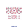 oly-532c7237e00ba2d459a48777734019a1 Wholesale 2/4/8pcs Butterfly Floral Mini Cup Keychain Sticker