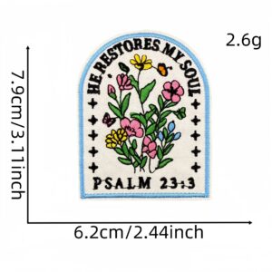 Colorful english cloth stickers 11 #